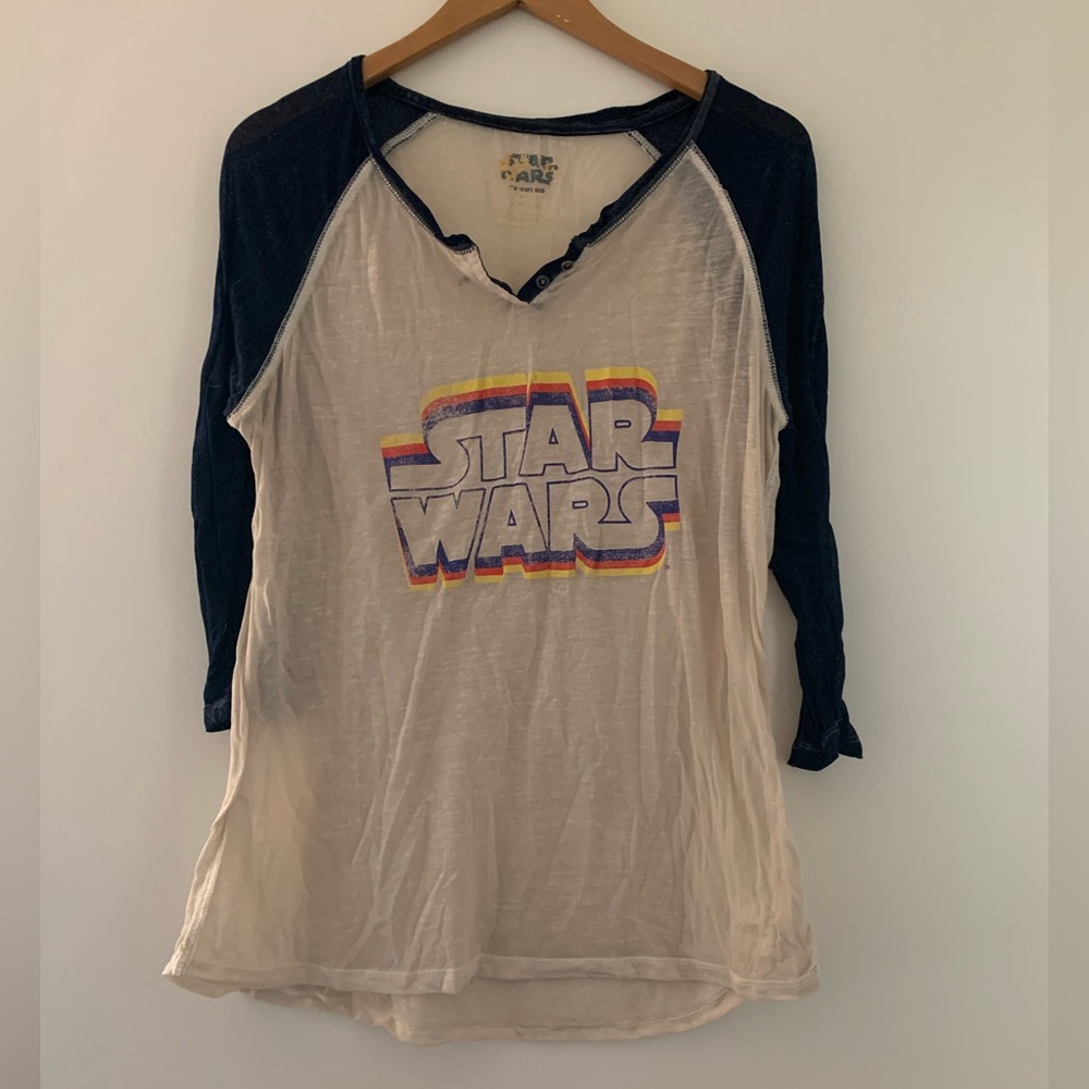 Sheer Star Wars top size xxl